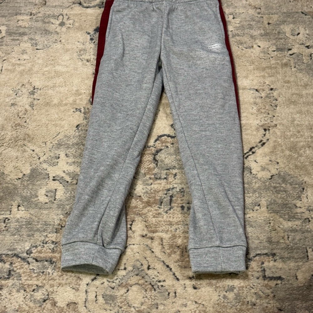 Hind Kids Gray and Maroon Joggers